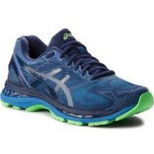 ASICS GEL Nimbus 19 Lite Show T7C3N Men's 7 Womens 8.5 (D) 40 EUR Blue Green